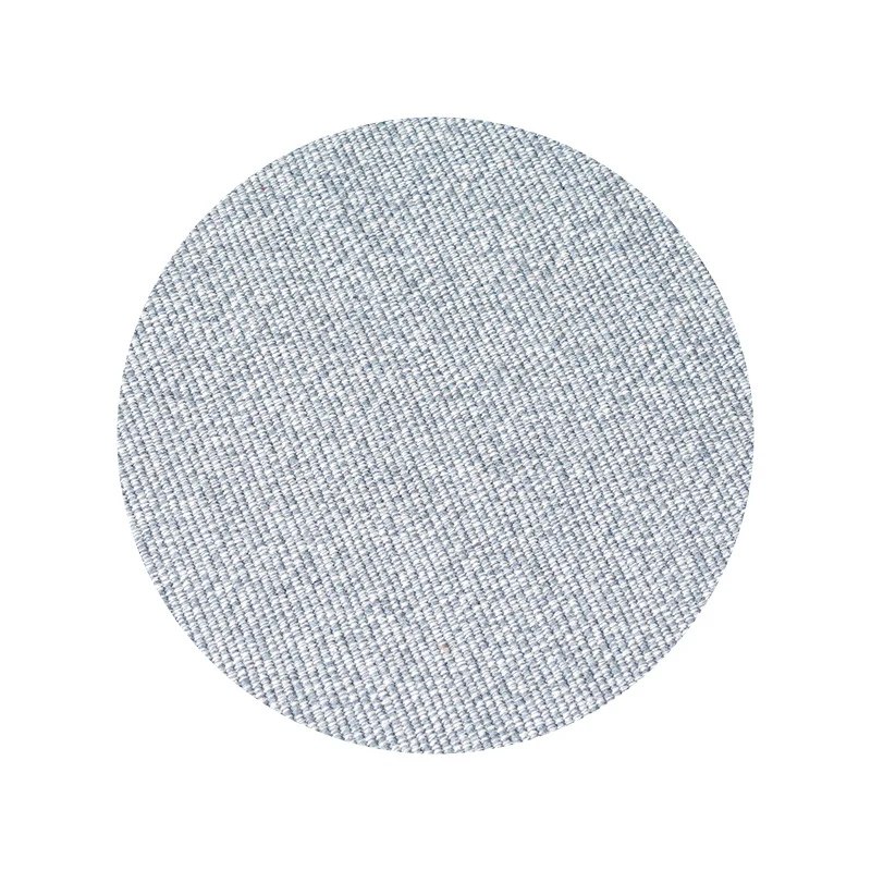 Round woven fabric sample for upholstery and furniture covering fabric Stornfield