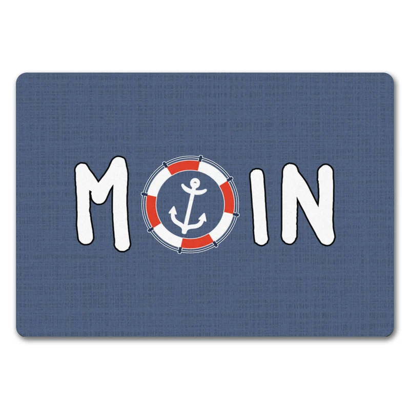 Moin Leuchtturm maritime Fußmatte