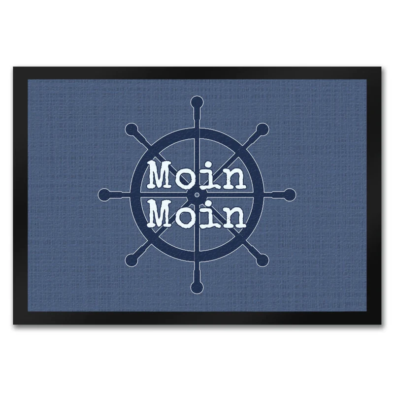 Moin Leuchtturm maritime Fußmatte