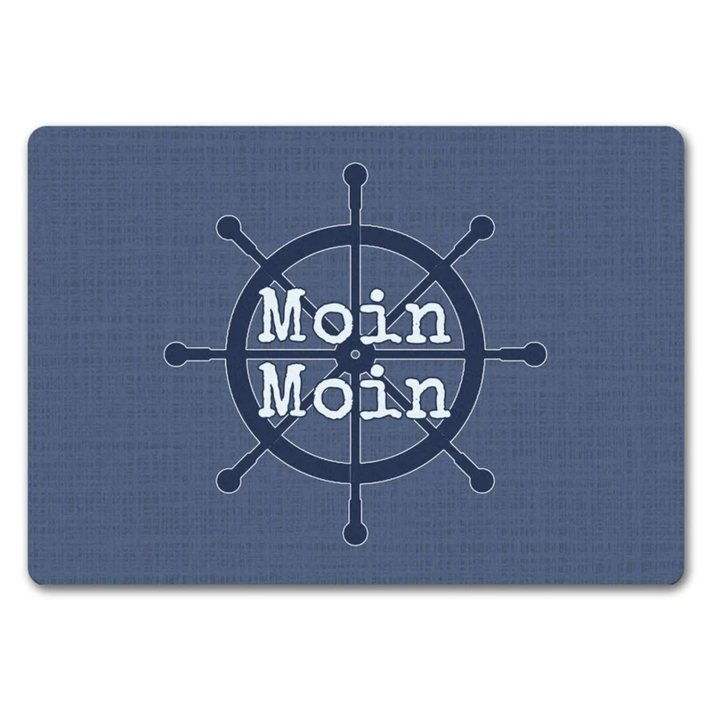 Moin Leuchtturm maritime Fußmatte