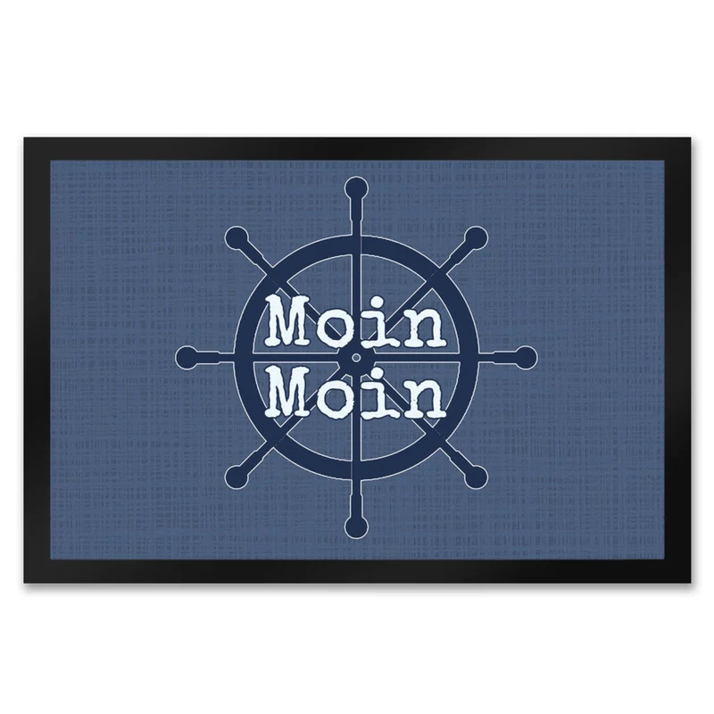 Moin Leuchtturm maritime Fußmatte