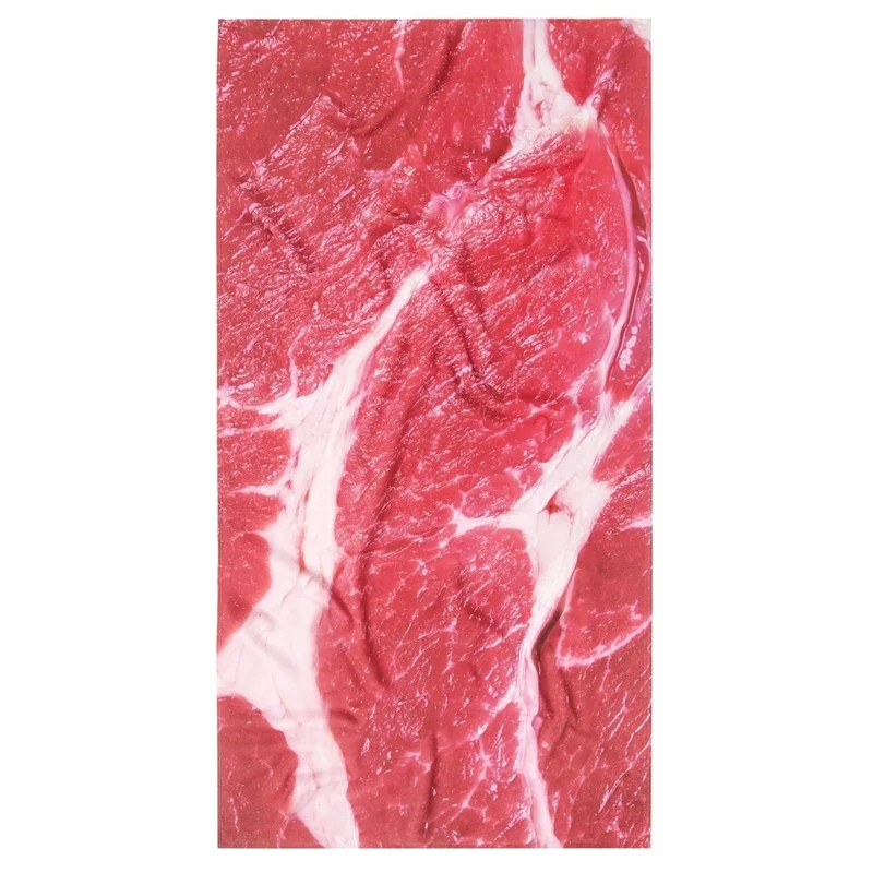 Fleisch Badetuch