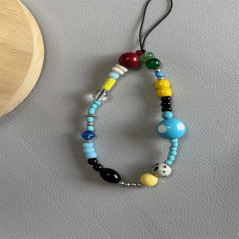 Colorful Beaded Charm Phone Strap Stornfield 1790135325