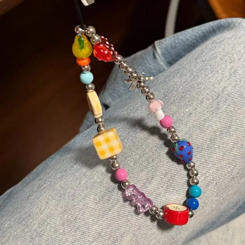 Colorful Beaded Charm Phone Strap Stornfield 1790135100