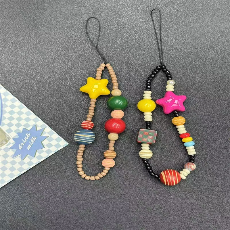 Colorful Beaded Charm Phone Strap Stornfield 1790134889