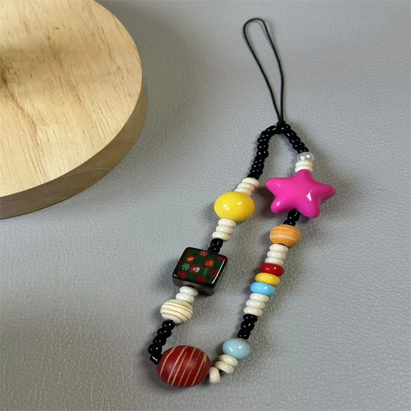 Colorful Beaded Charm Phone Strap Stornfield 1790134889
