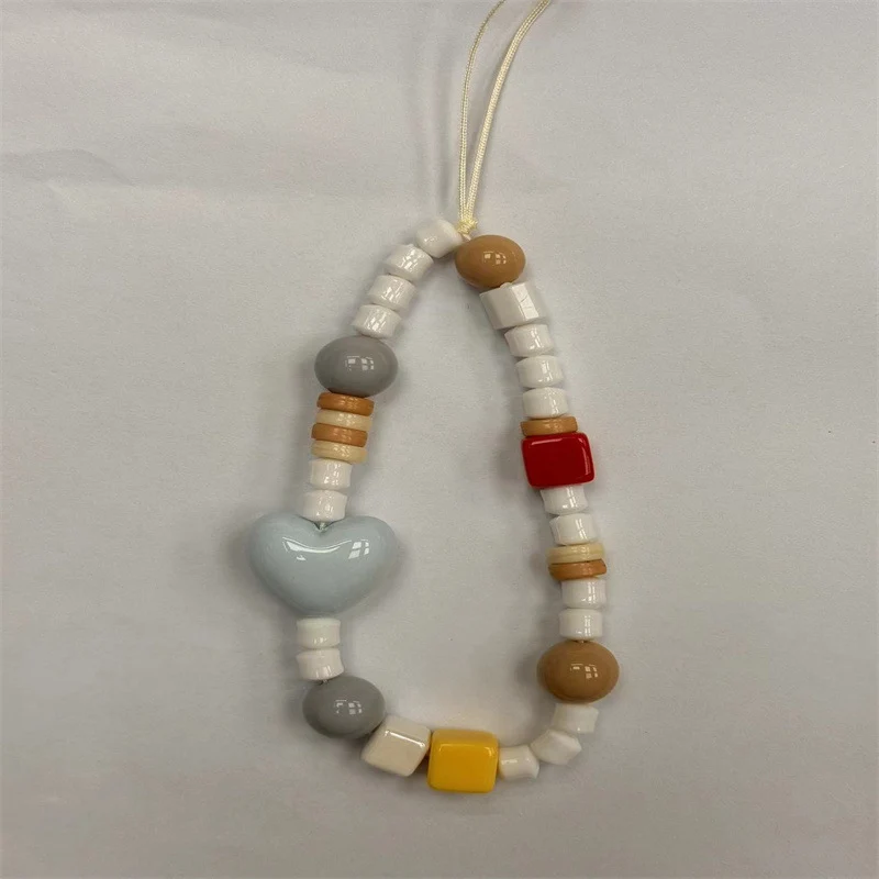 Colorful Beaded Charm Pendant Necklace Stornfield