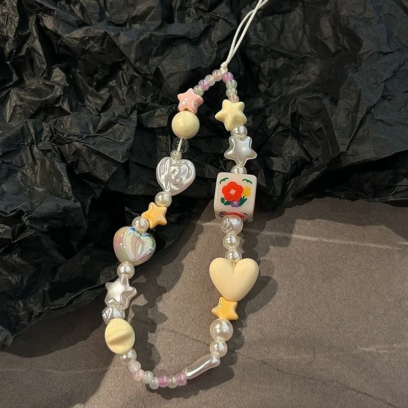 Colorful Beaded Charm Necklace Stornfield
