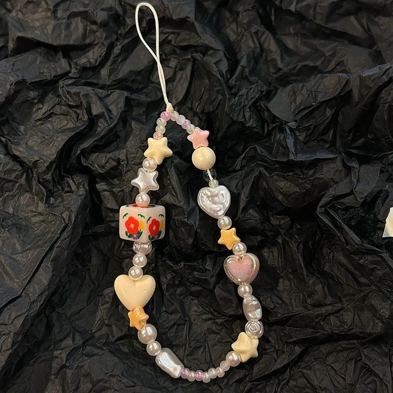 Colorful Beaded Charm Necklace Stornfield