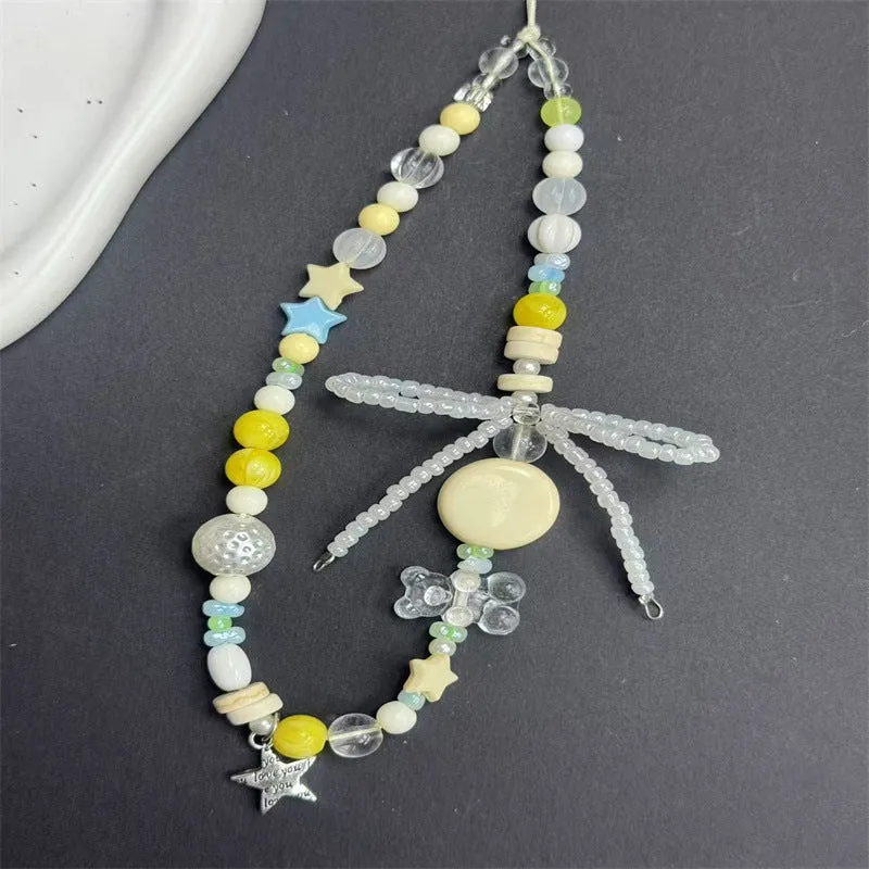 Colorful Beaded Charm Necklace Stornfield 1790135943