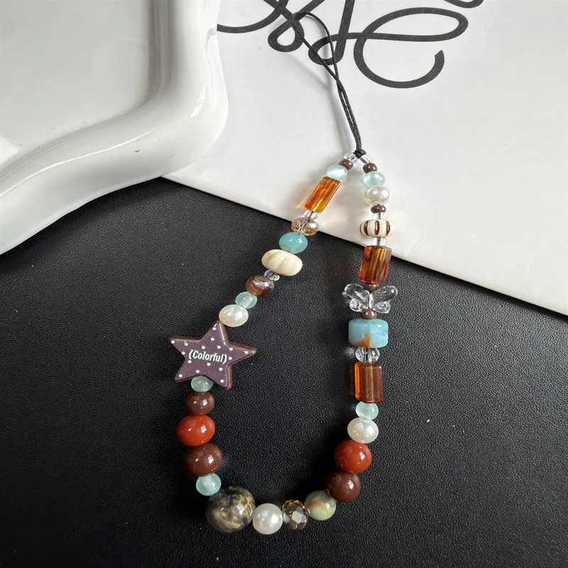 Colorful Beaded Charm Lanyard Stornfield 1790135131