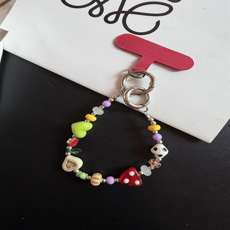 Colorful Beaded Charm Keychain Stornfield 1790135409