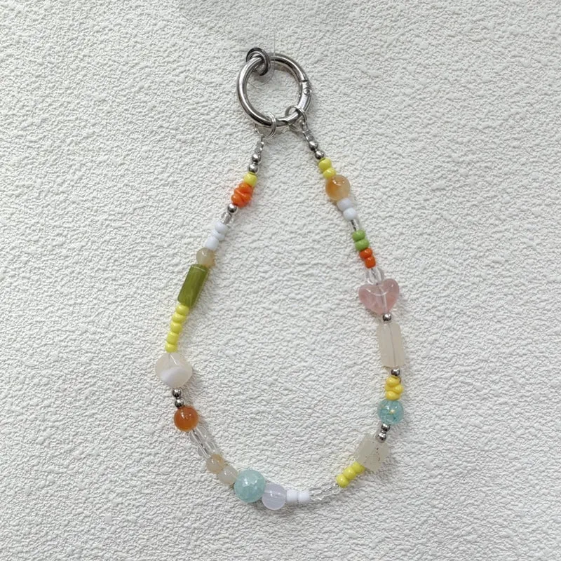 Colorful Beaded Charm Key Holder Stornfield