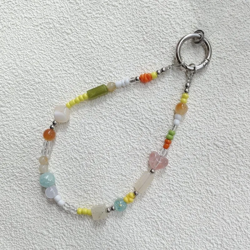 Colorful Beaded Charm Key Holder Stornfield