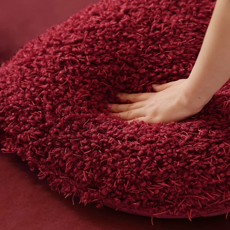 Herzförmiges Plüsch-Kuschelkissen Karnz