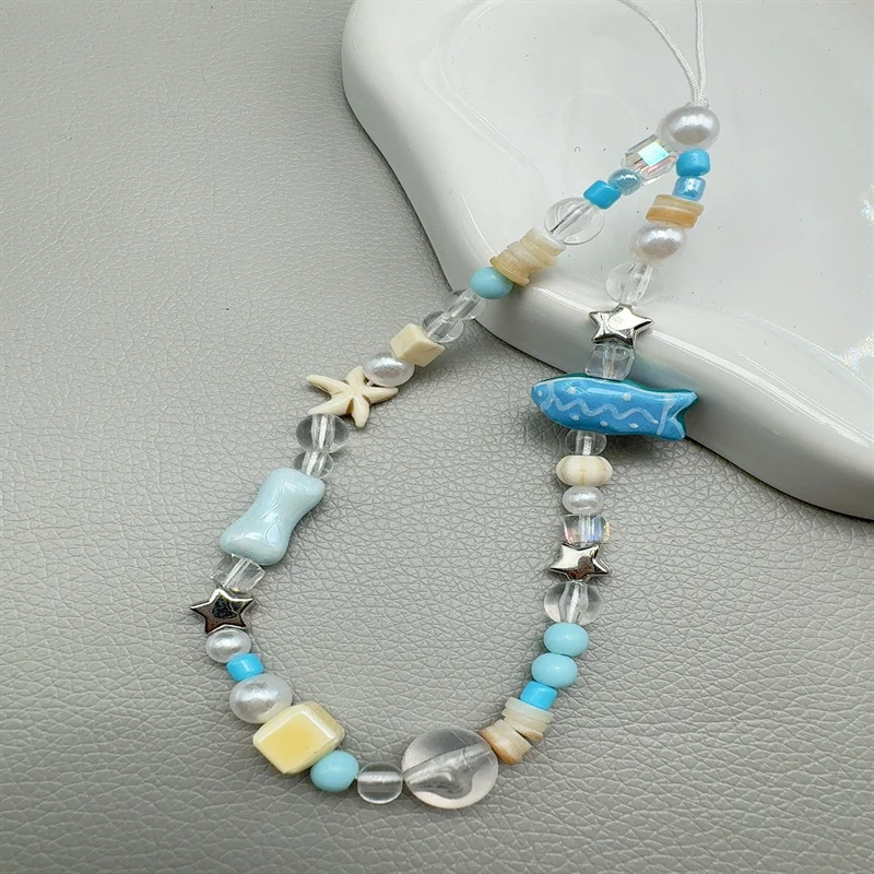 Coastal-Inspired Beaded Eyewear Holder Stornfield