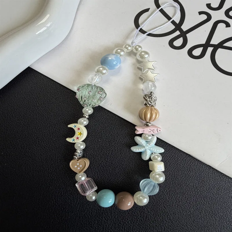 Coastal-Inspired Beaded Charm Necklace Stornfield