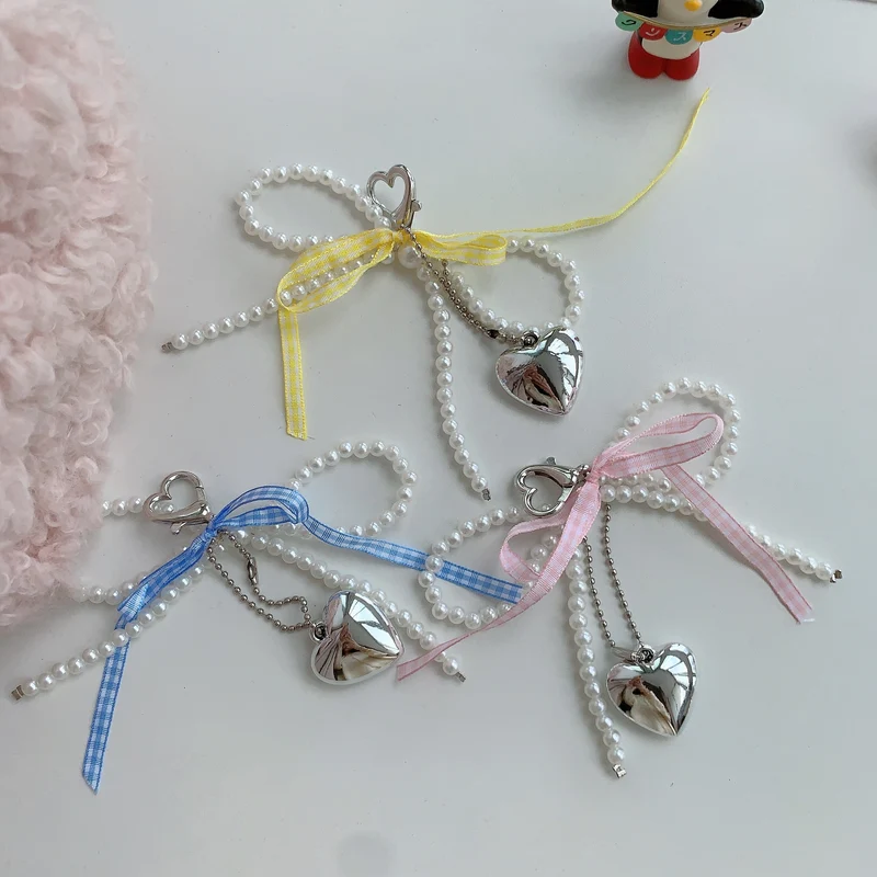 Chic Pearl Heart Keychain Stornfield
