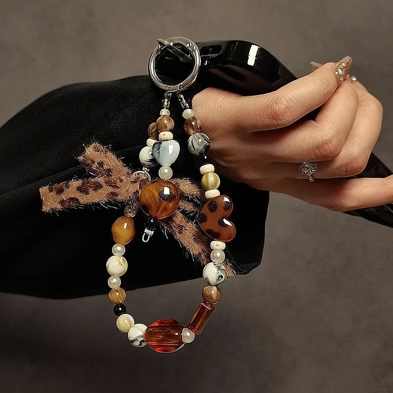 Chic Beaded Charm Keychain Stornfield