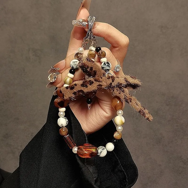 Chic Beaded Charm Keychain Stornfield