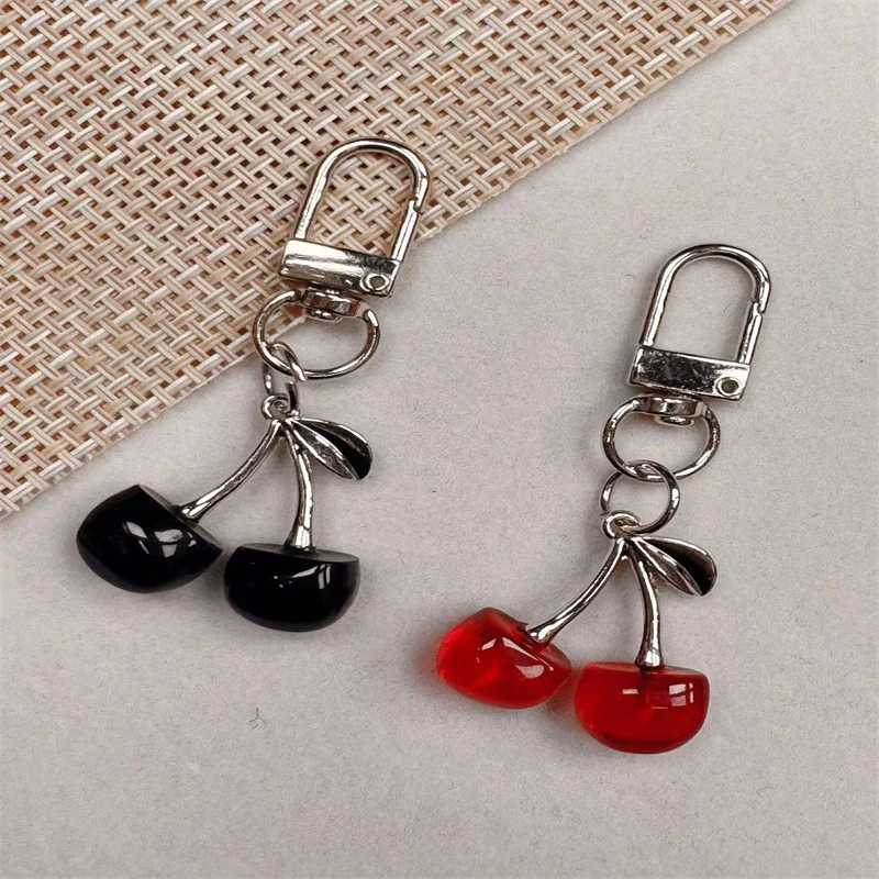 Cherry-Shaped Charm Keychain Stornfield