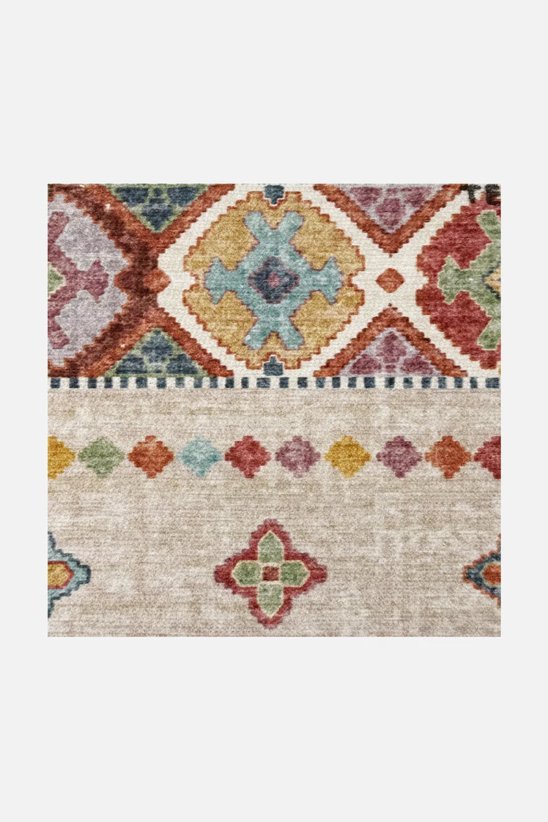 Leila Bunt Teppich