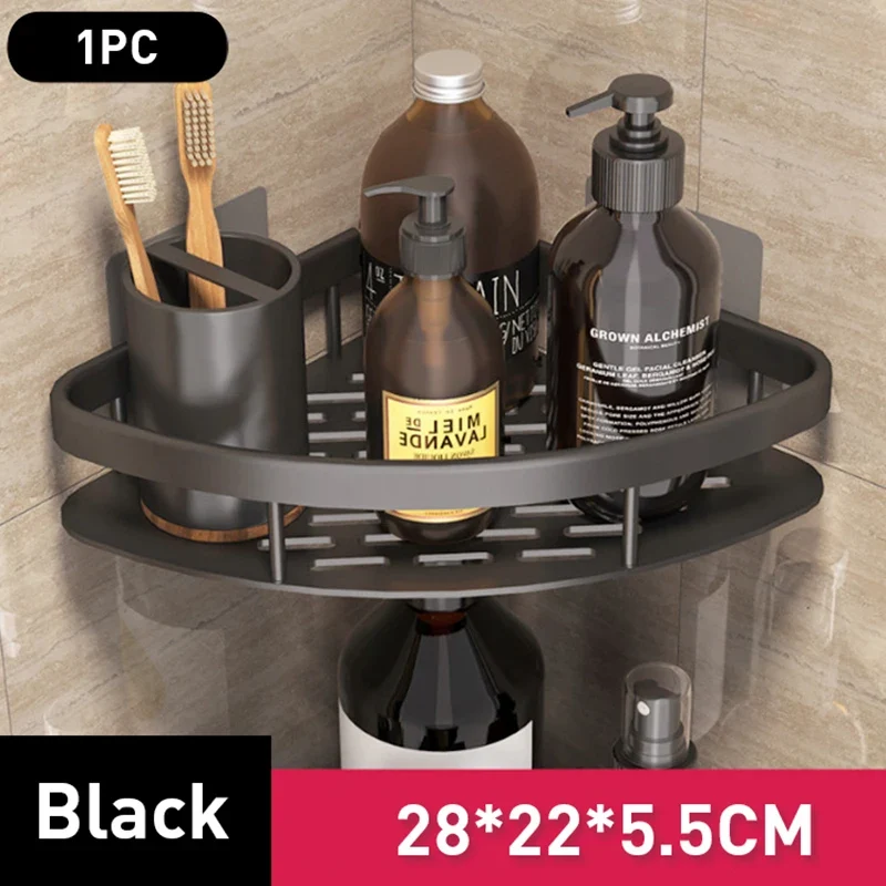 Duschregal ohne Bohren - selbstklebender Organizer für das Badezimmer
