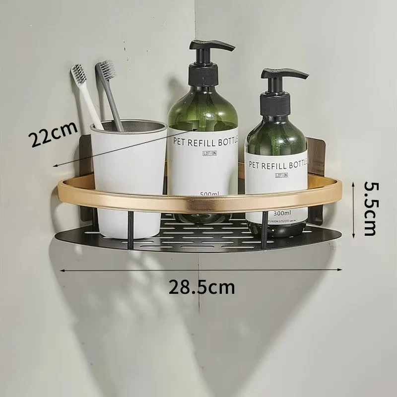 Duschregal ohne Bohren - selbstklebender Organizer für das Badezimmer