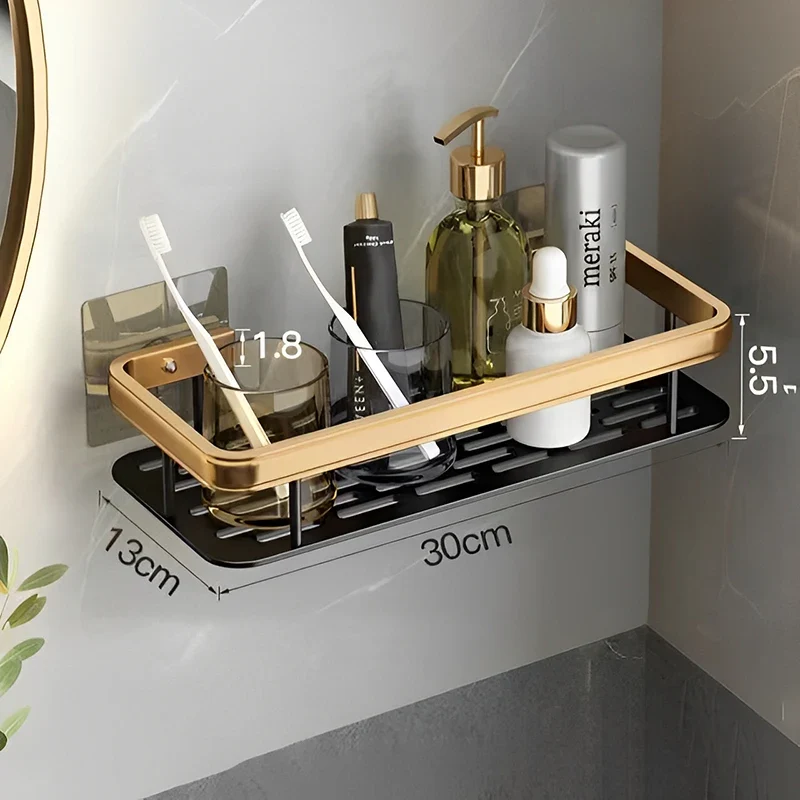 Duschregal ohne Bohren - selbstklebender Organizer für das Badezimmer