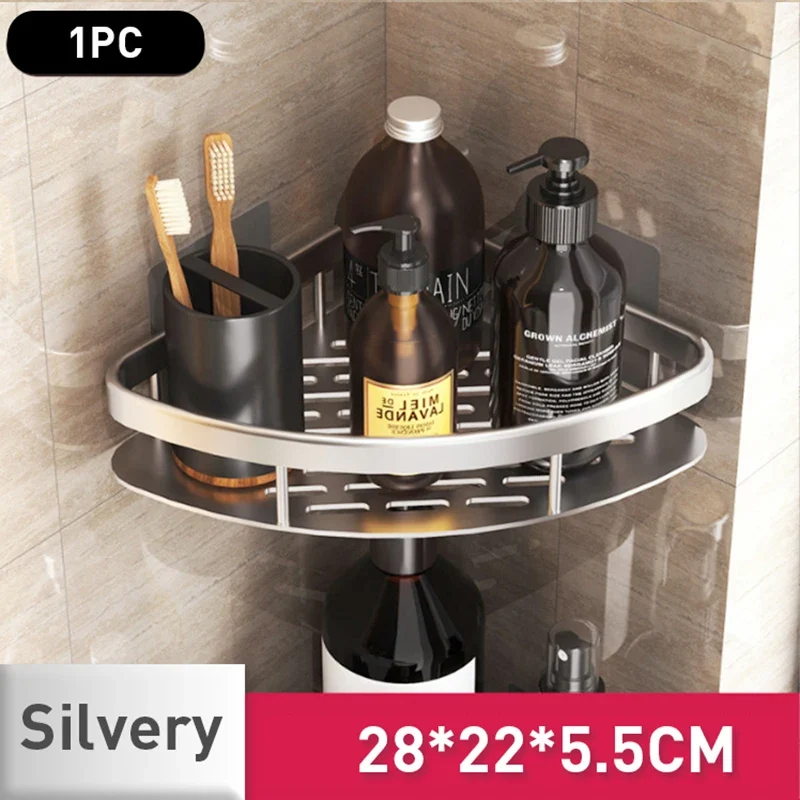 Duschregal ohne Bohren - selbstklebender Organizer für das Badezimmer