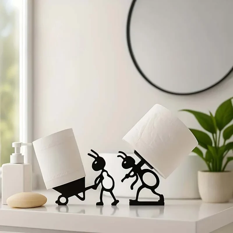 Toilettenpapierhalter mit Motiv