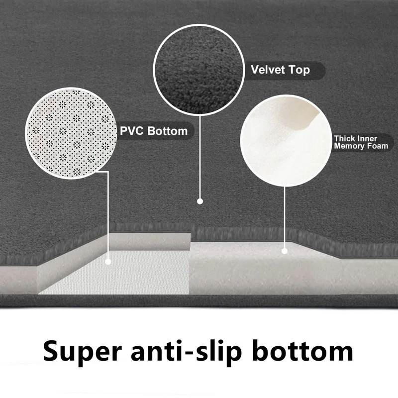 Rutschfeste Badematte - 3D Design