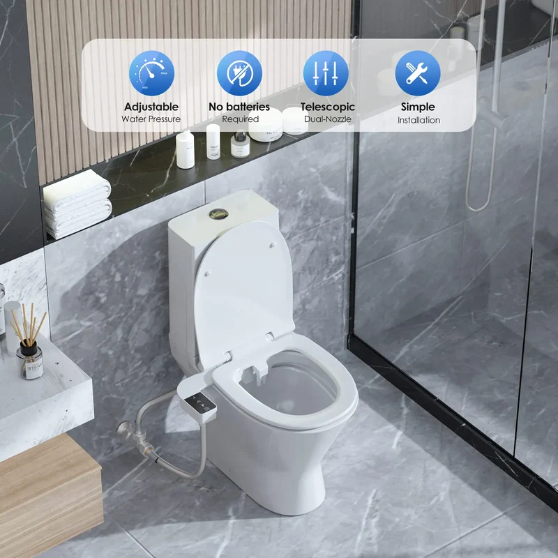 Verstellbarer Bidet-Aufsatz