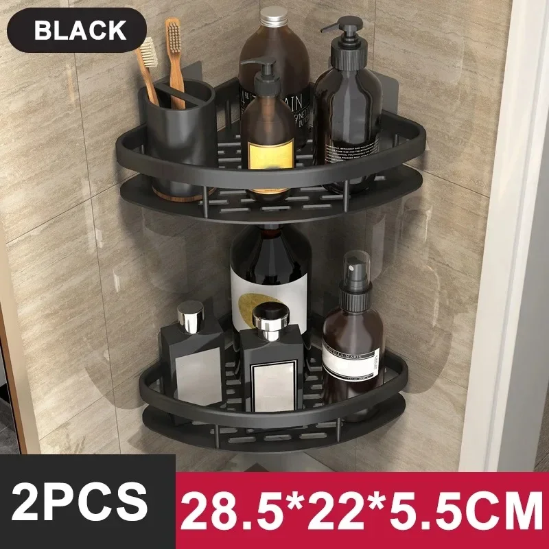 Duschregal aus Aluminium - ohne Bohren