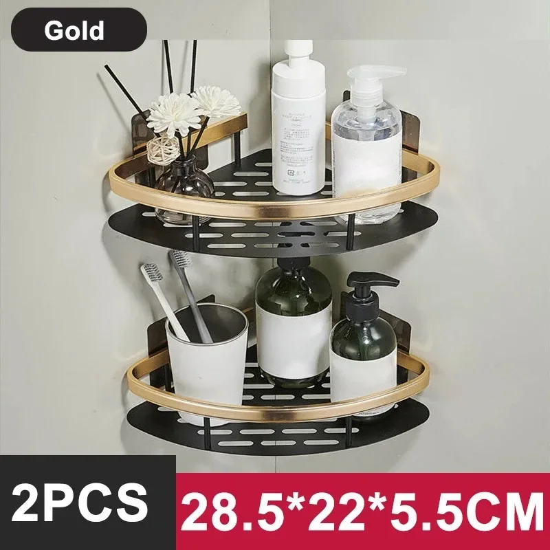 Duschregal aus Aluminium - ohne Bohren