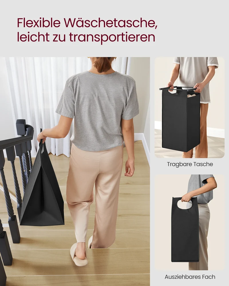 Ausziehbarer Wäschekorb