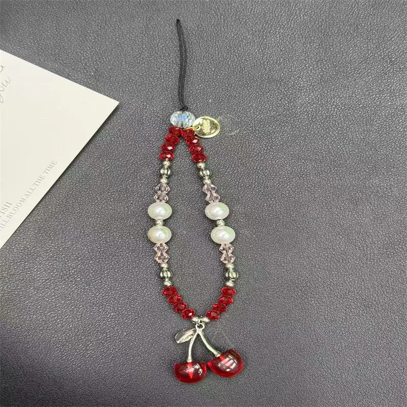 Charming Cherry Pendant Phone Charm Holder Stornfield