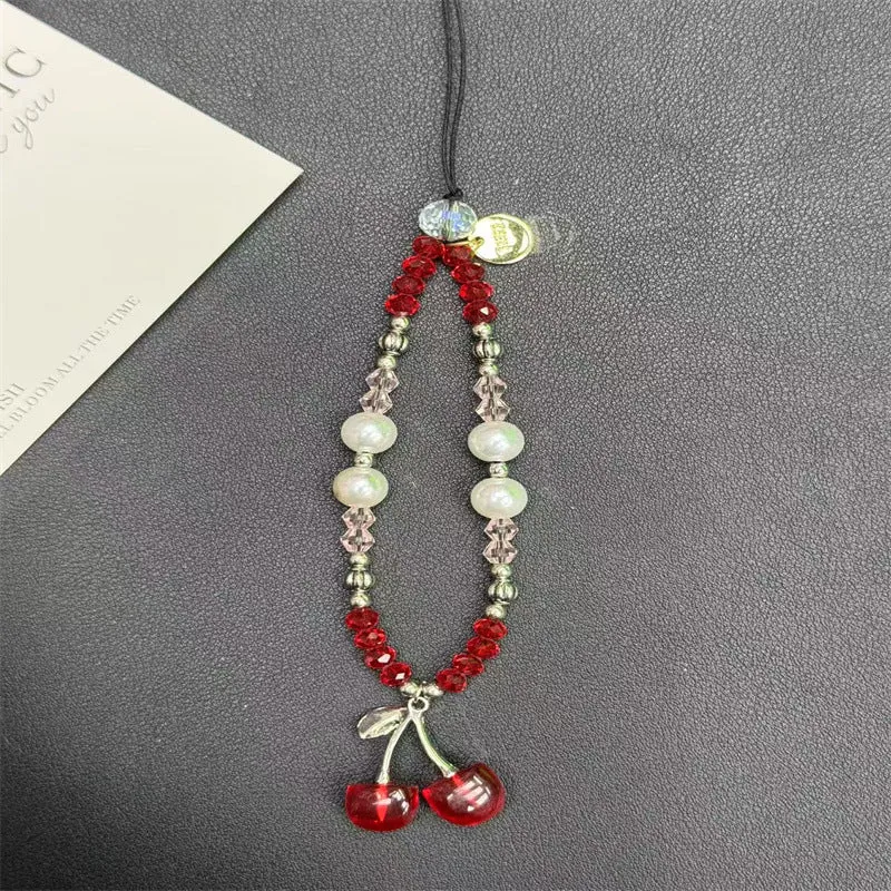 Charming Cherry Pendant Phone Charm Holder Stornfield