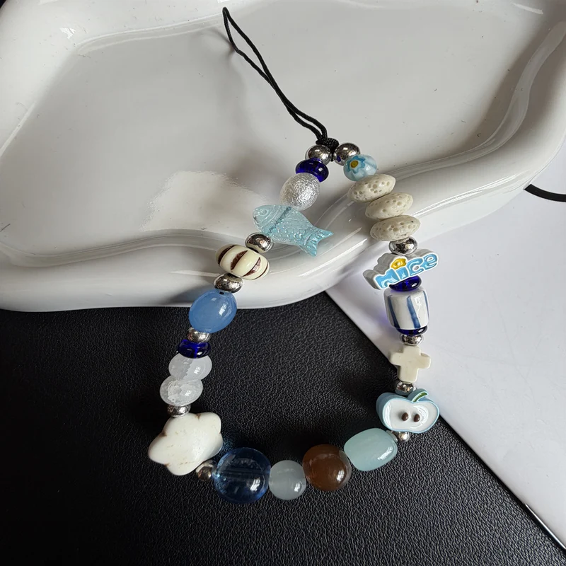 Charming Beaded Phone Strap Stornfield