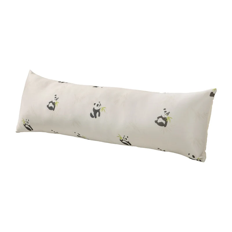 ergonomisches extra-langes Körperkissen mit Formgedächtnis-Schaum und Panda-Motiv-Bezug Karnz