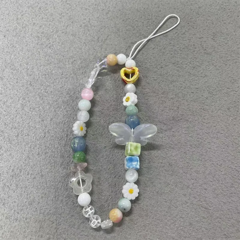 Charming Beaded Butterfly Lanyard Stornfield