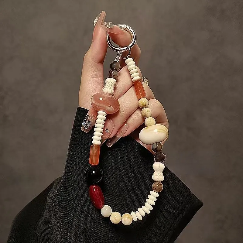 Bohemian Beaded Charm Keychain Stornfield