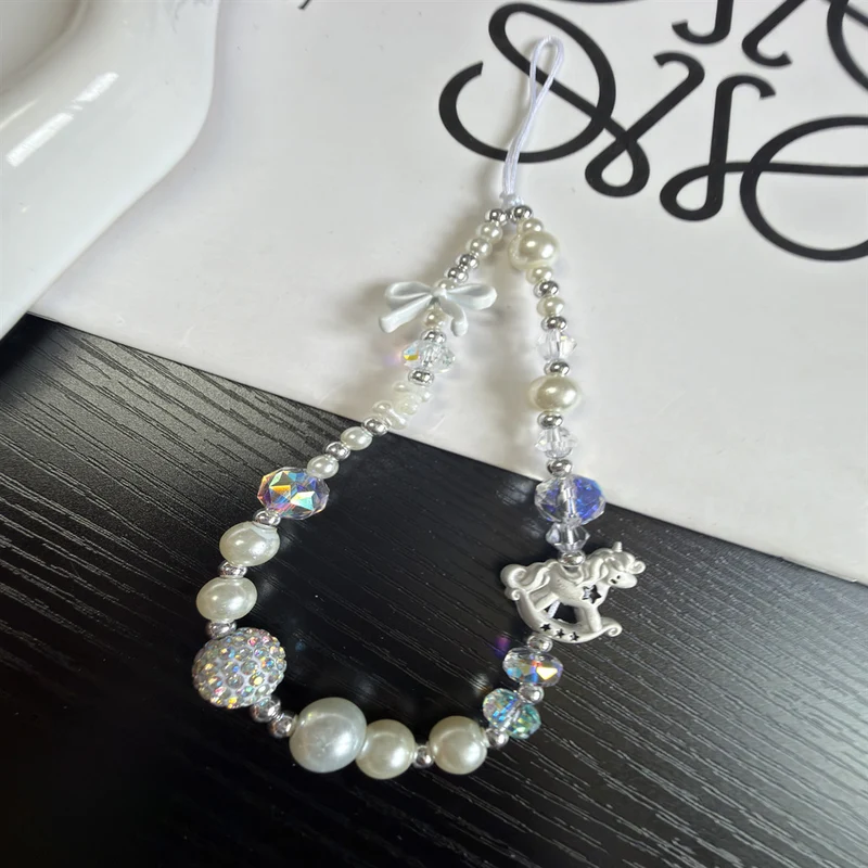 Beaded Unicorn Charm Necklace Stornfield