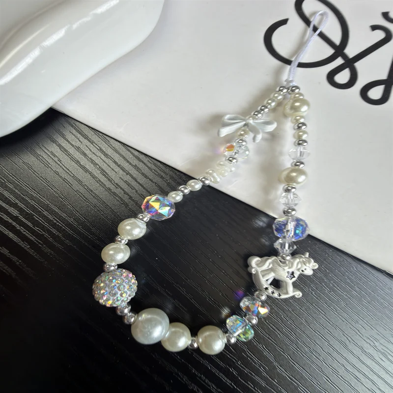 Beaded Unicorn Charm Necklace Stornfield