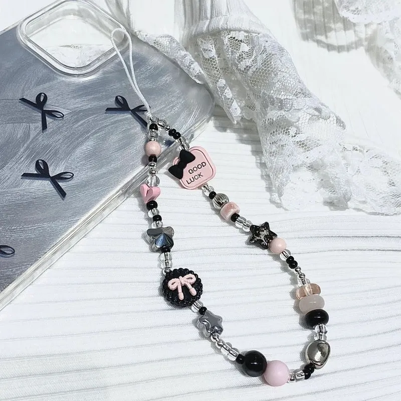 Beaded Charm Phone Necklace Stornfield