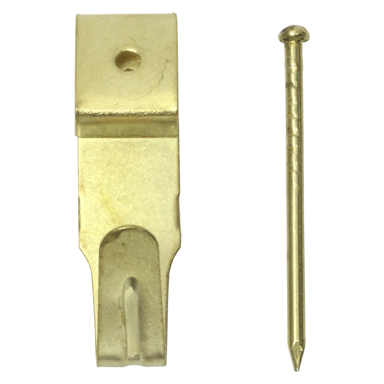 wandhaken mit stahlnägel vermess. sort.