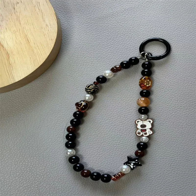 Artistic Beaded Charm Keychain Stornfield