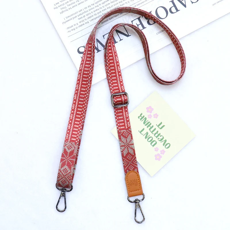 Adjustable Patterned Camera Strap Stornfield