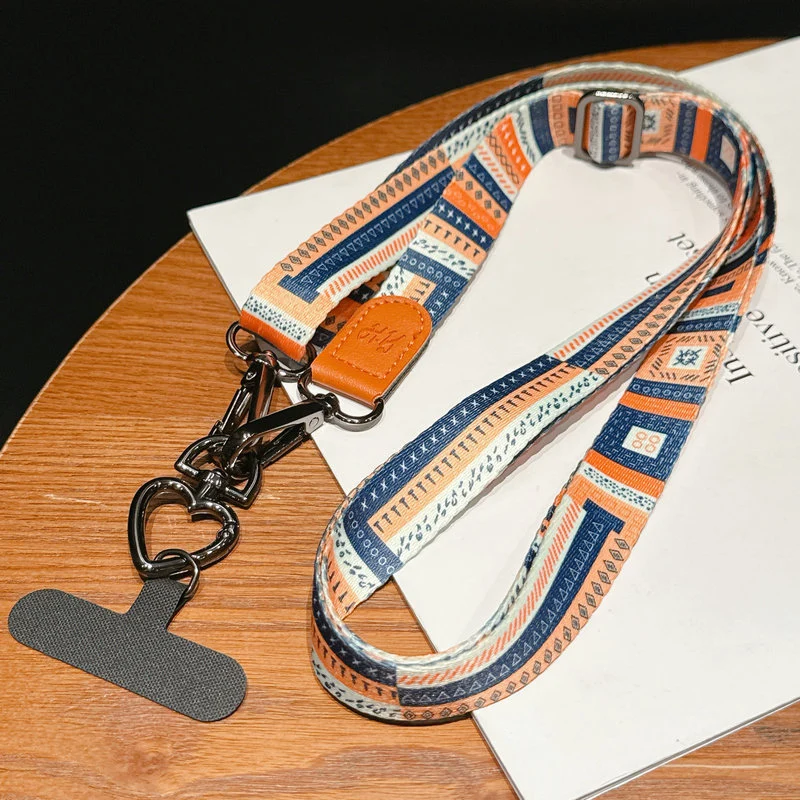 Adjustable Patterned Camera Strap Stornfield