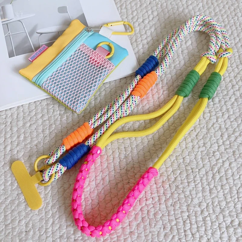 Adjustable Lanyard with Multi-Color Accents Stornfield